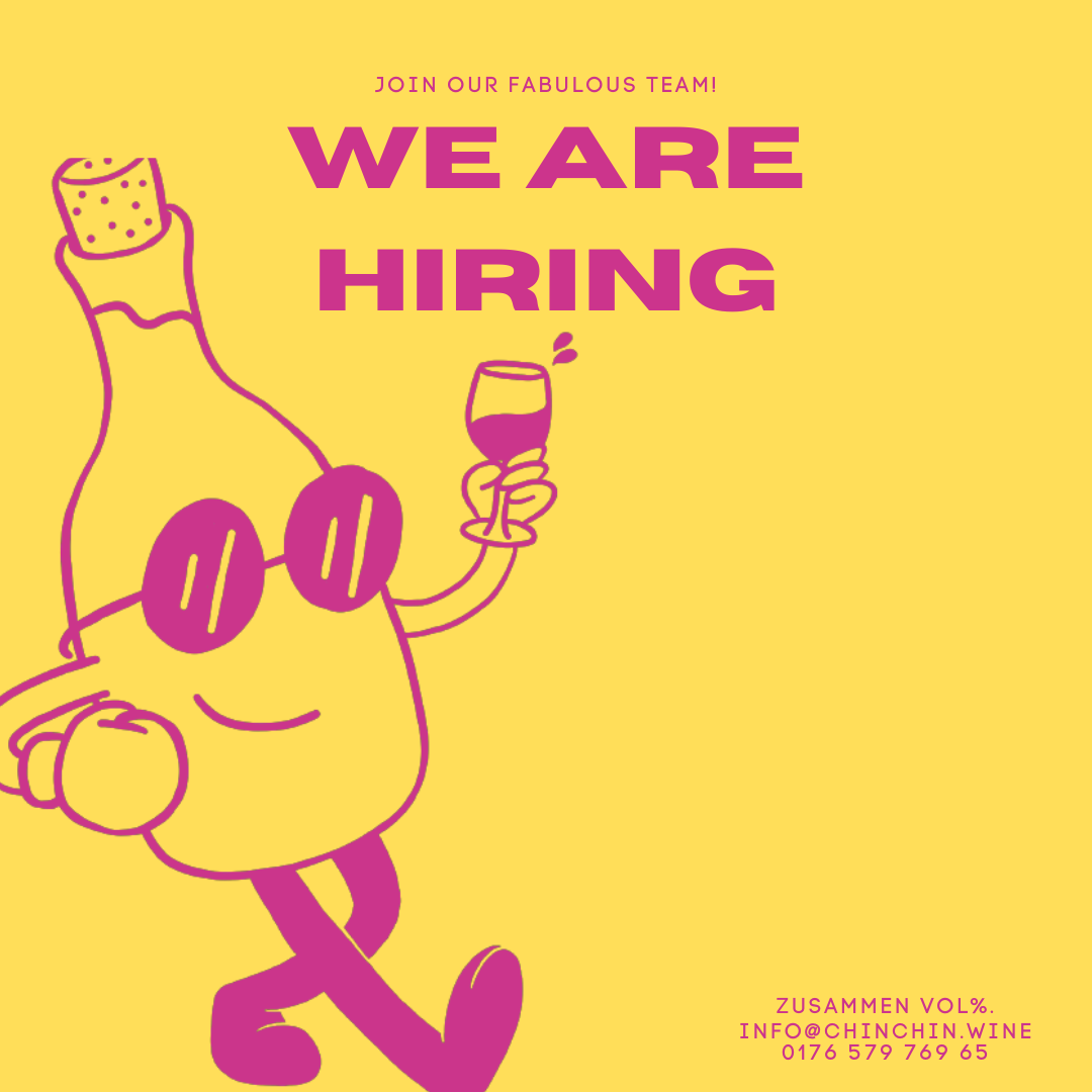 WE ARE HIRING Chin Chin Vinothek