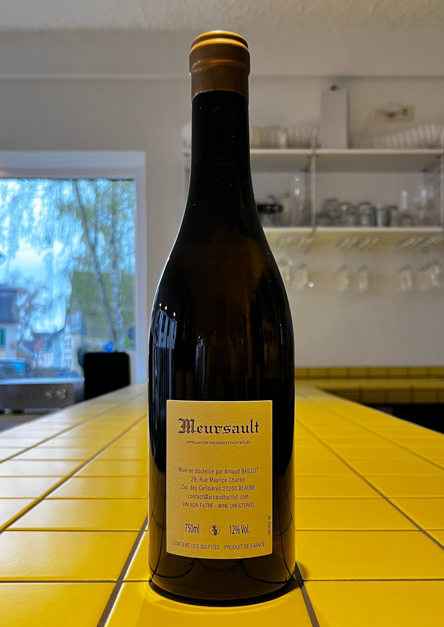 Arnaud Baillot /  Meursault Chardonnay 2022 / 0,75l